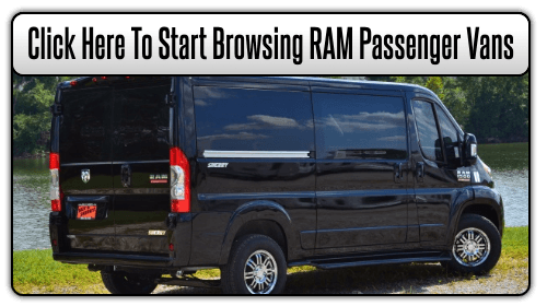 used ram promaster passenger van for sale