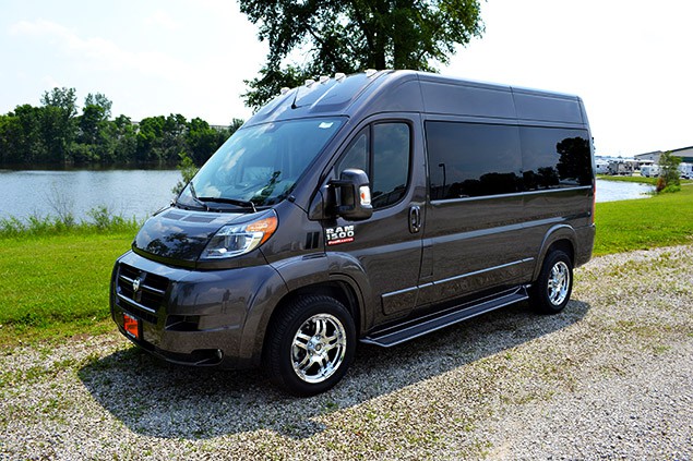 used promaster conversion van for sale