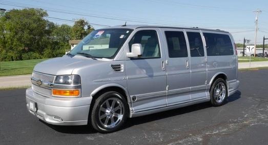 chevy conversion vans for sale