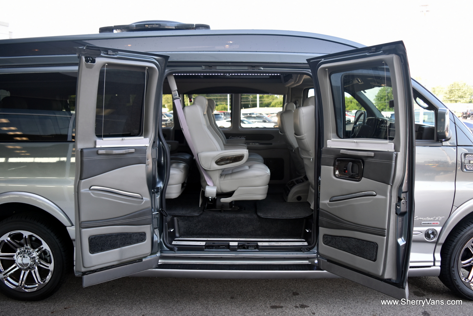 2015 GMC Conversion Van Explorer Vans 9 Passenger Duramax CP16125T