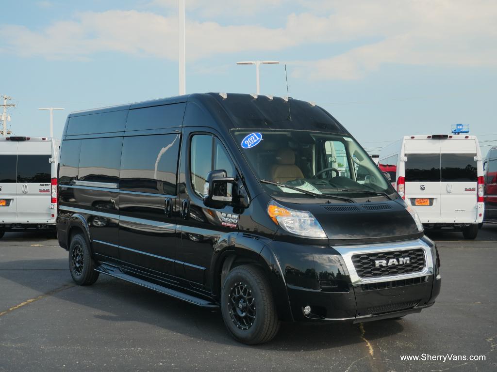 2021 Ram Conversion Van – Sherry Vans 9 Passenger 