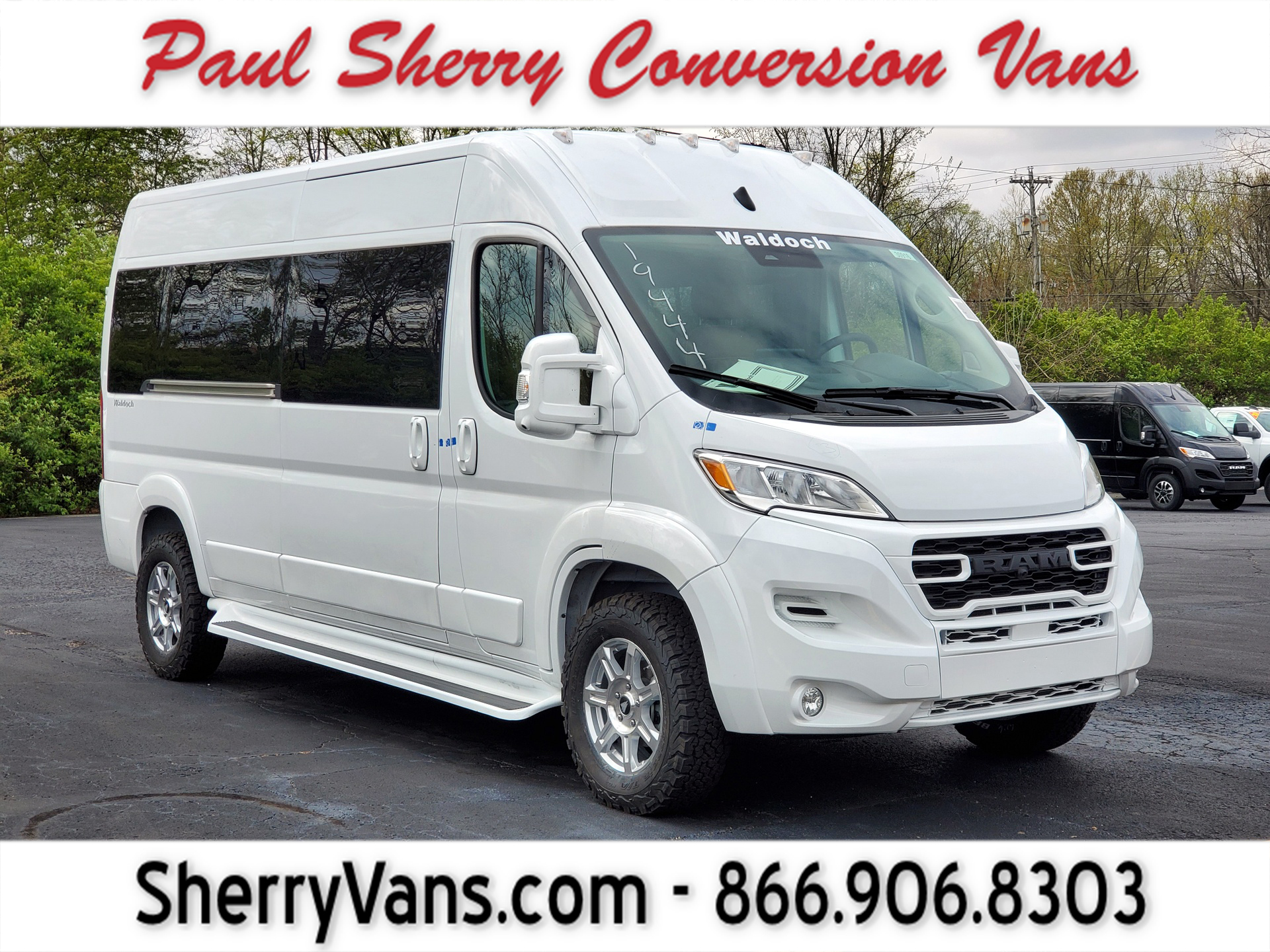 2023 Ram Conversion Van Waldoch Galaxy 9 Passenger 30916T