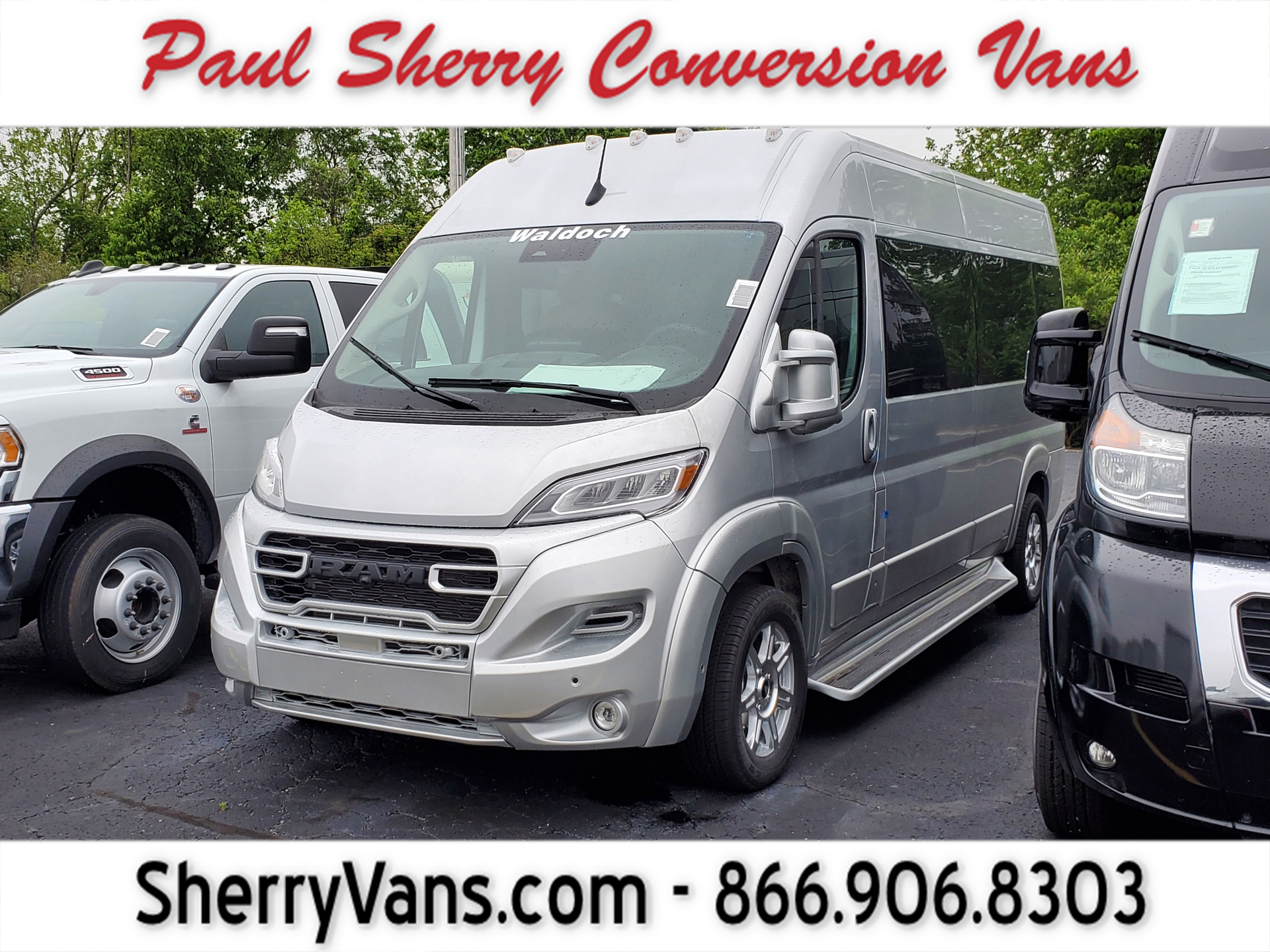 2024 Ram Conversion Van Waldoch Galaxy 9 Passenger 31222T